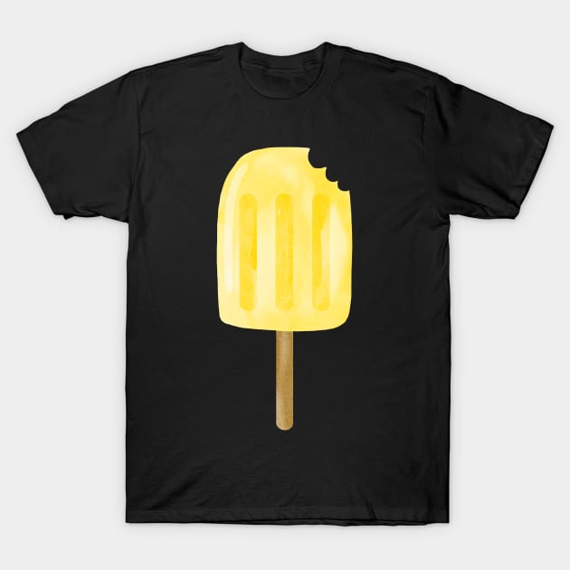 Lemon Popsicle T-Shirt by MutchiDesign